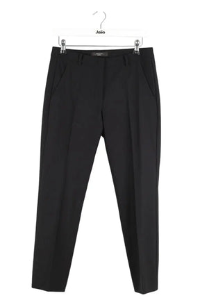 Pantalon droit Max Mara Noir en Laine, taille M - Seconde Main