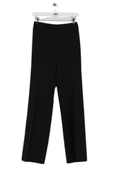 Pantalon droit Max Mara Noir en Polyester, taille S - Seconde Main