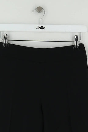 Pantalon droit Max Mara Noir en Polyester