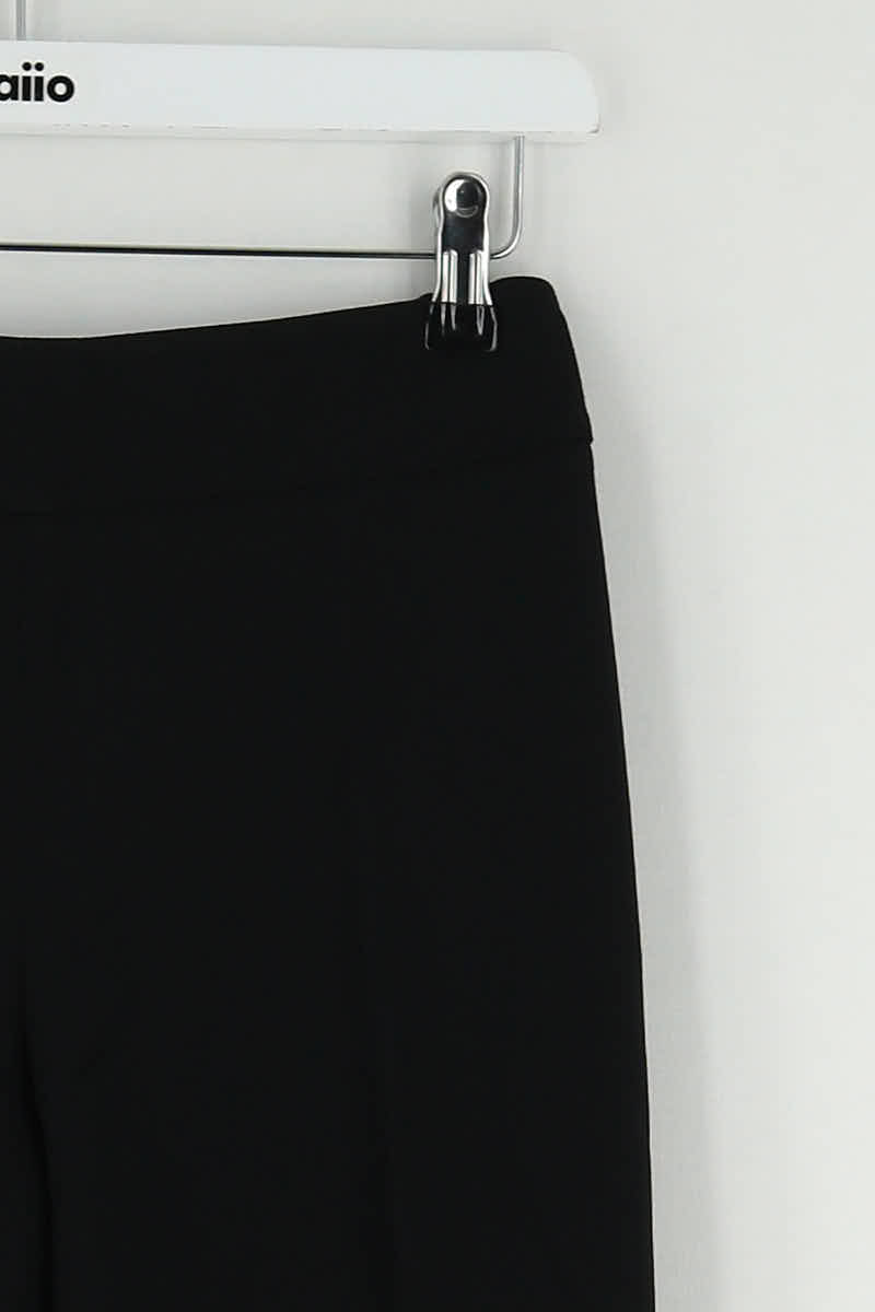 Pantalon droit Max Mara Noir en Polyester