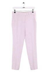 Pantalon droit Max Mara Rose en Synthétique, taille S - Seconde Main