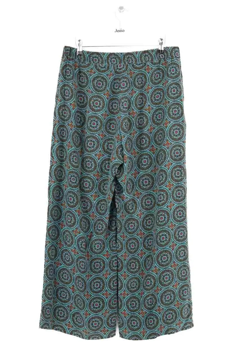 Pantalon droit Max Mara Vert en Synthétique