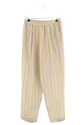 Pantalon droit Mes Demoiselles Aimee Vert en Soie, taille S - Seconde Main