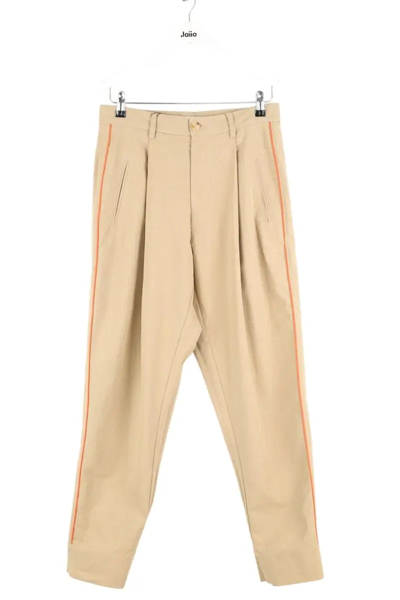 Pantalon droit Mes Demoiselles Beige en Coton, taille S - Seconde Main