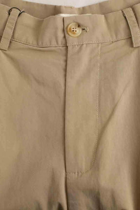Pantalon droit Mes Demoiselles Beige en Coton