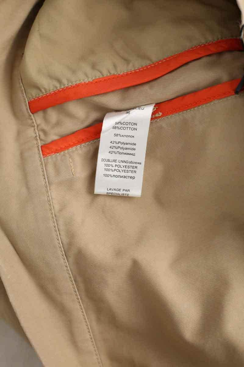 Pantalon droit Mes Demoiselles Beige en Coton