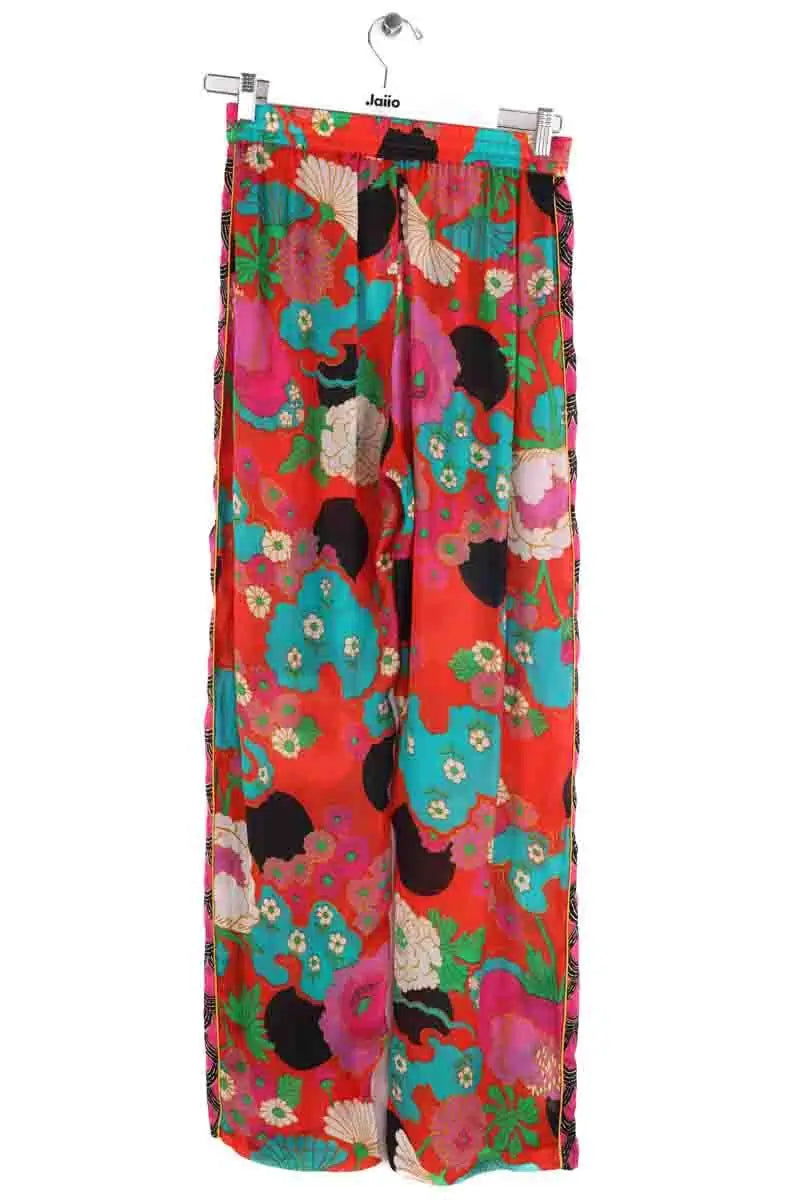 Pantalon droit Mes Demoiselles Rouge en Viscose