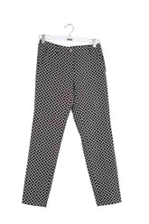 Pantalon droit Michael Kors Noir en Synthétique, taille XS - Seconde Main