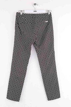 Pantalon droit Michael Kors Noir en Synthétique