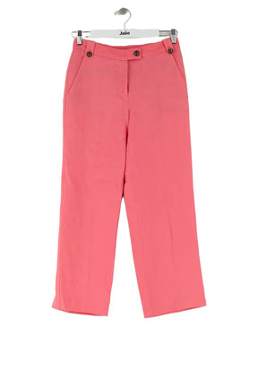 Pantalon droit Missoni Rose en Viscose, taille S - Seconde Main