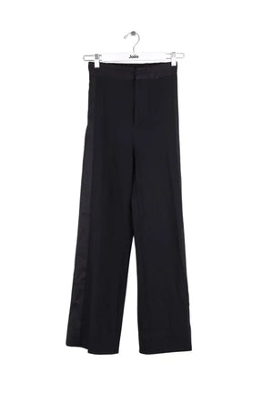 Pantalon droit MM6 Noir en Viscose, taille XS - Seconde Main