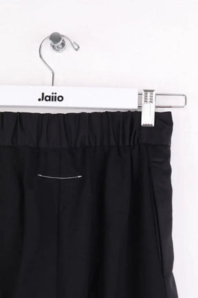 Pantalon droit MM6 Noir en Viscose