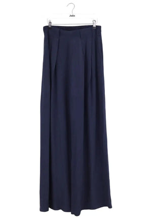 Pantalon droit Momoni Bleu en Synthétique, taille XL - Seconde Main