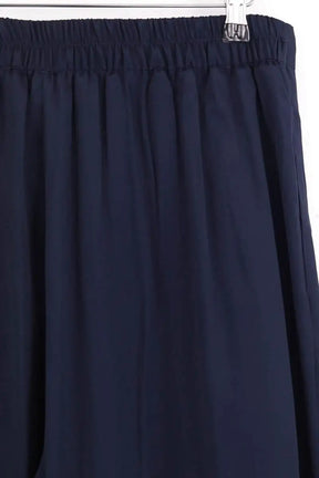 Pantalon droit Momoni Bleu en Synthétique