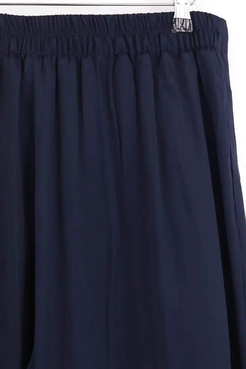 Pantalon droit Momoni Bleu en Synthétique
