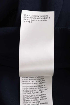 Pantalon droit Momoni Bleu en Synthétique