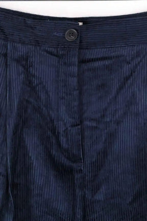 Pantalon droit Momoni Marine en Coton
