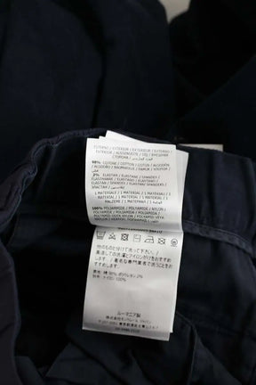 Pantalon droit Moncler Bleu en Coton