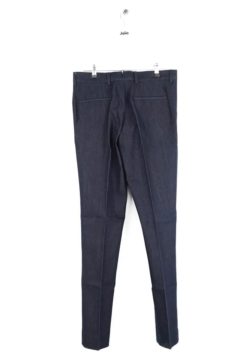 Pantalon droit Moncler Bleu en Coton
