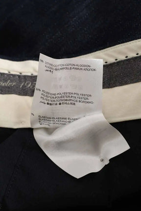 Pantalon droit Moncler Bleu en Coton