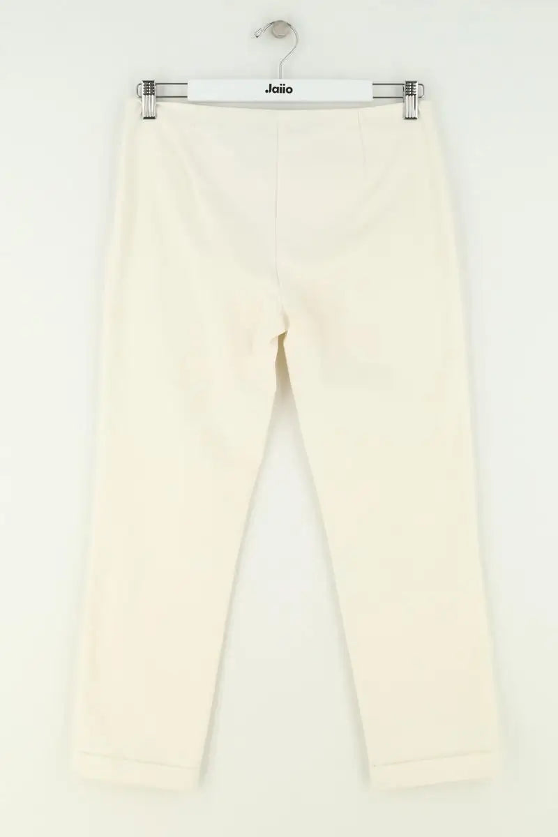 Pantalon droit Moschino Blanc en Coton