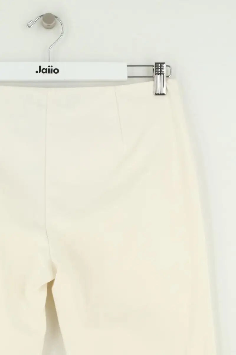 Pantalon droit Moschino Blanc en Coton