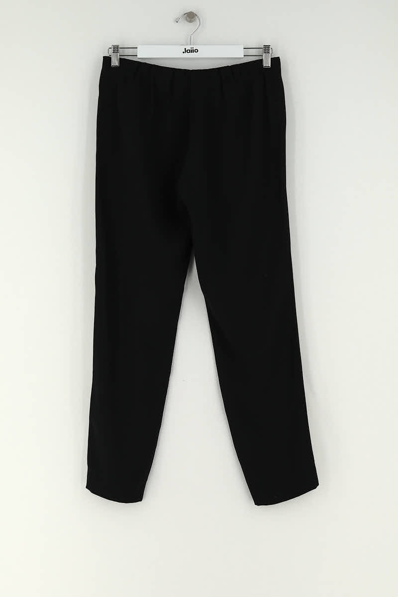 Pantalon droit Moschino Noir en Polyester