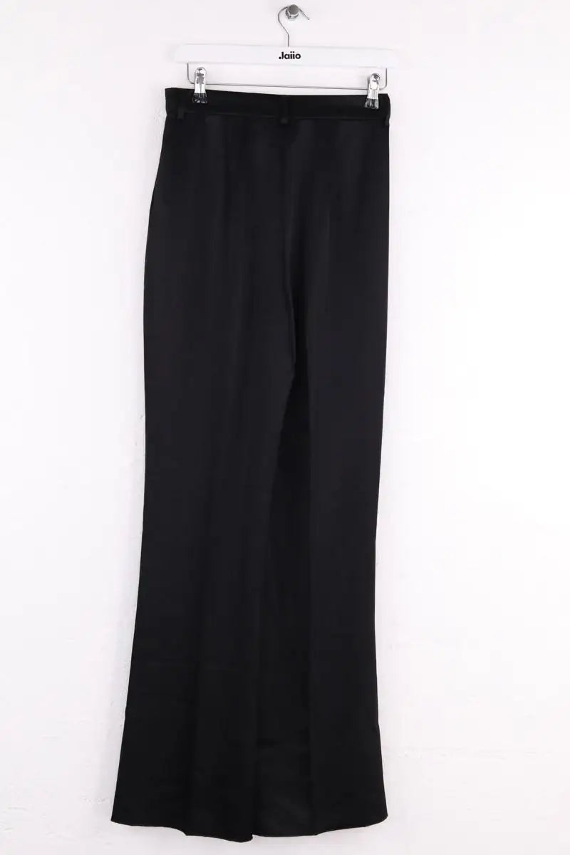 Pantalon droit Nanushka Noir en Coton