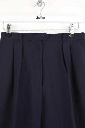 Pantalon droit Nina Ricci Marine en Coton