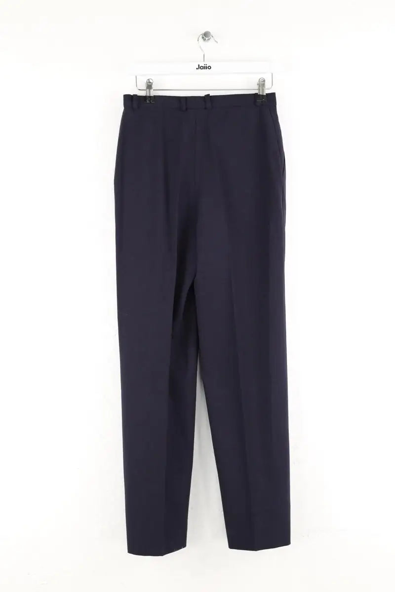 Pantalon droit Nina Ricci Marine en Coton