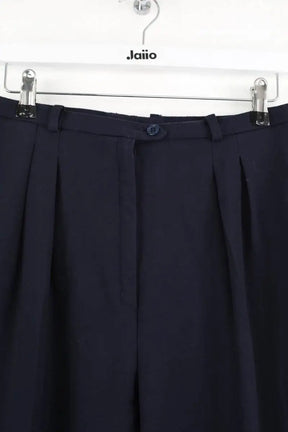 Pantalon droit Nina Ricci Marine en Polyester