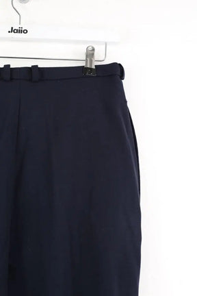 Pantalon droit Nina Ricci Marine en Polyester