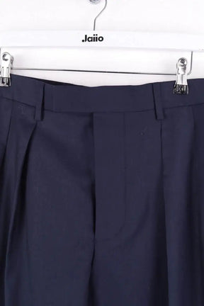 Pantalon droit Octobre Bleu en Coton