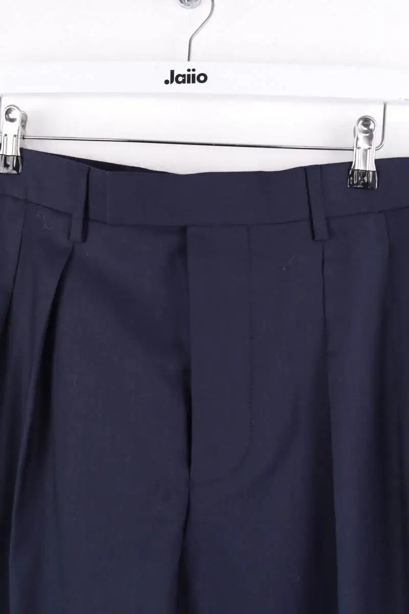 Pantalon droit Octobre Bleu en Coton