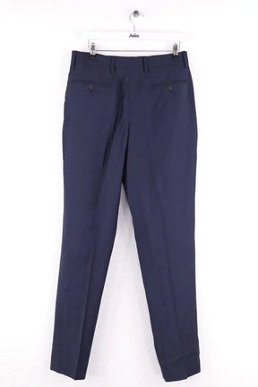 Pantalon droit Octobre Bleu en Coton