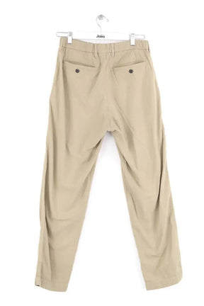Pantalon droit Octobre Kaki en Coton