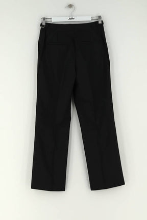 Pantalon droit Officine Générale Noir en Laine