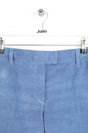 Pantalon droit Paul & Joe Bleu en Coton