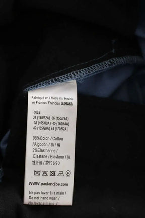 Pantalon droit Paul & Joe Bleu en Coton