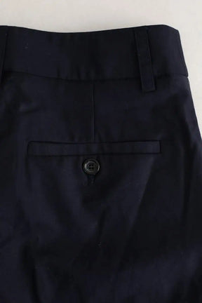 Pantalon droit Paul & Joe Bleu en Laine