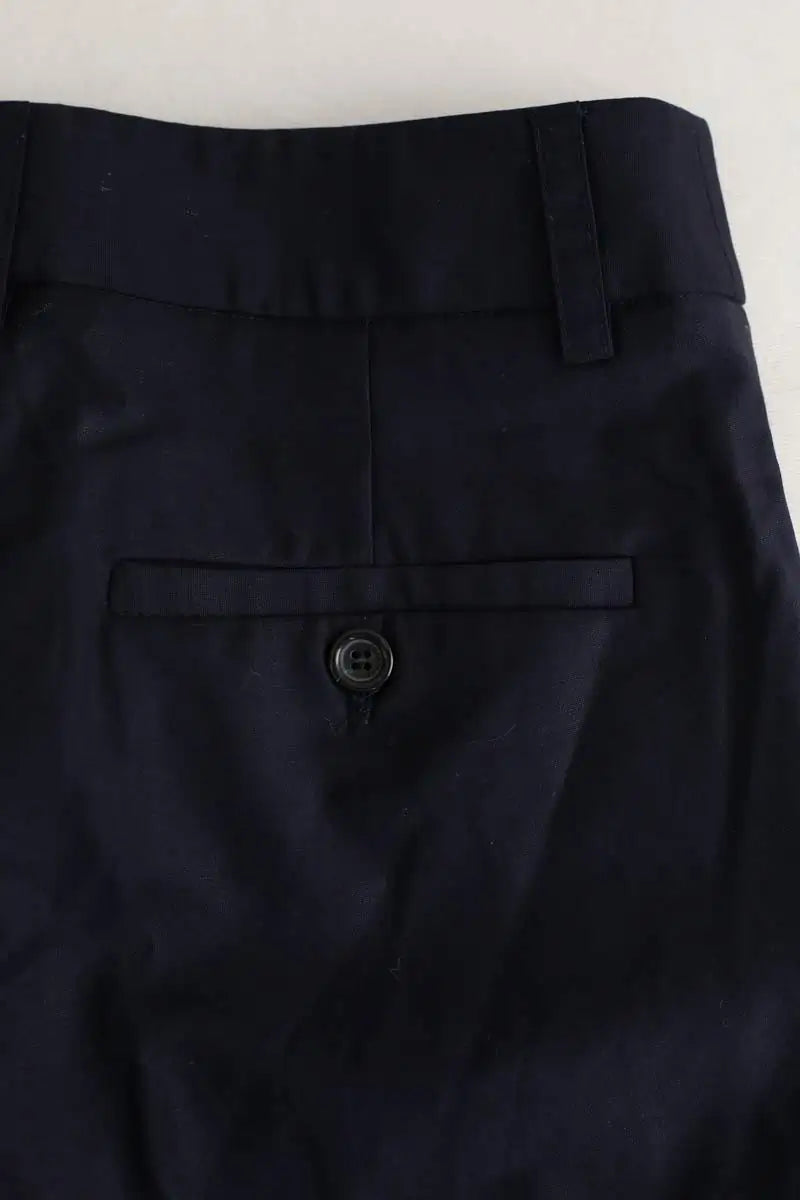 Pantalon droit Paul & Joe Bleu en Laine