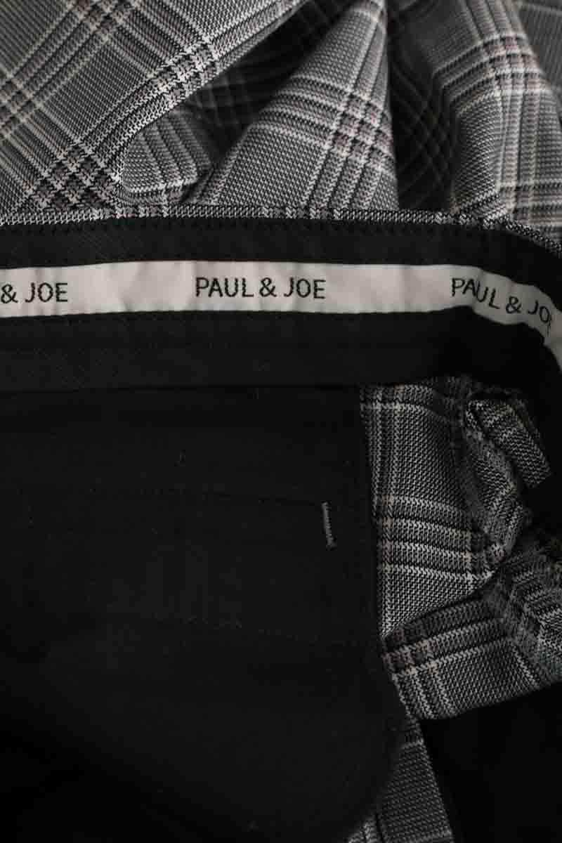 Pantalon droit Paul & Joe Gris en Laine