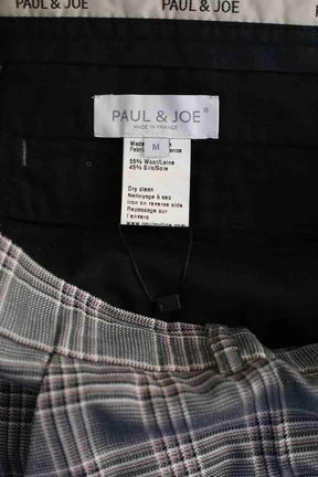 Pantalon droit Paul & Joe Gris en Laine