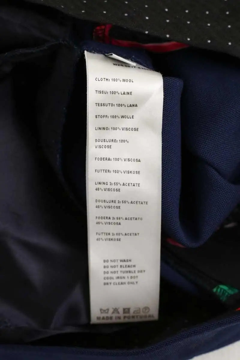 Pantalon droit Paul Smith Bleu en Laine