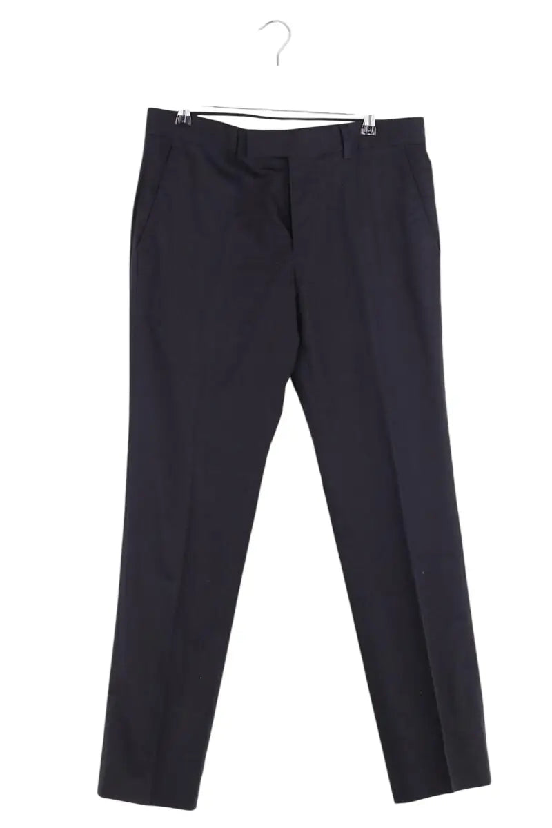 Pantalon droit Paul Smith Noir en Coton, taille S - Seconde Main