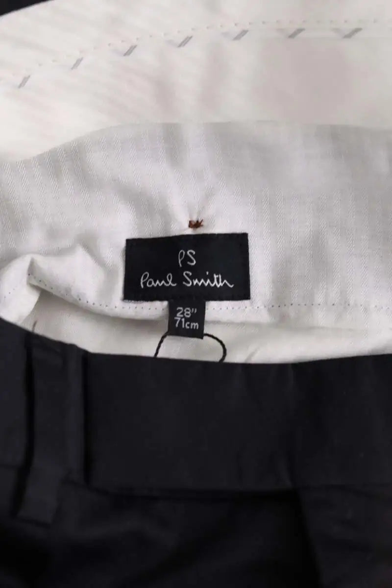 Pantalon droit Paul Smith Noir en Coton