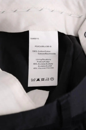 Pantalon droit Paul Smith Noir en Coton
