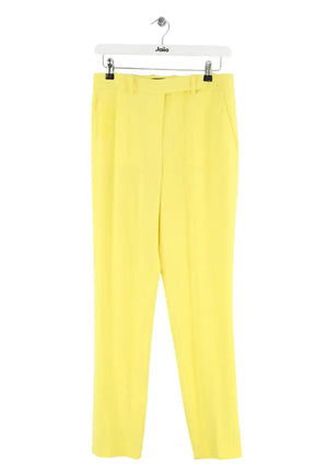 Pantalon droit Paule Ka Jaune en Coton, taille M - Seconde Main