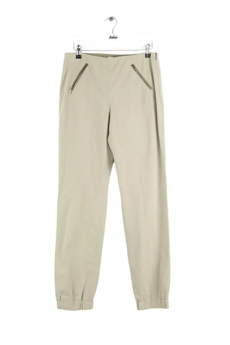 Pantalon droit Paule Ka Kaki en Coton, taille L - Seconde Main