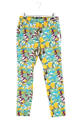 Pantalon droit Paule Ka Multicolore en Coton, taille S - Seconde Main